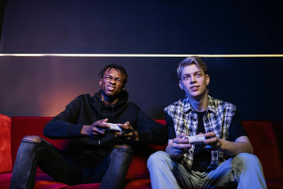 Jugando a videojuegos