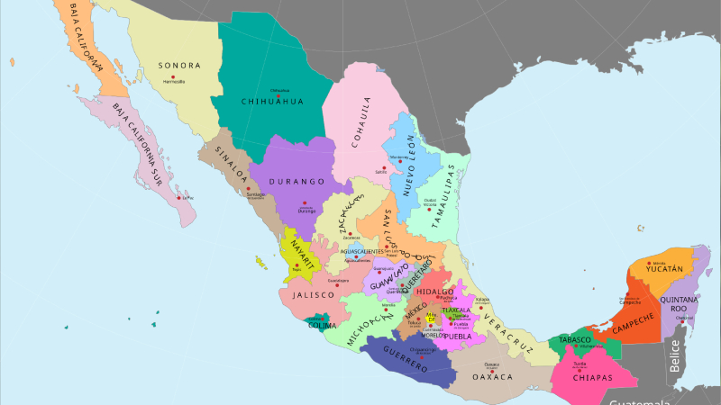 Mapa de México